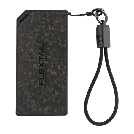 Flextail Zero Noir avec câble intégré 10000mAh 22,5W USB-C Power Bank