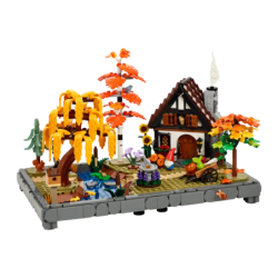 Set de construction LEGO Icons Jardin Rural Automnal 11372 1102 pièces 18+ ans