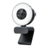 EMEET SmartCam S600L avec Anneau Lumineux 4K 30fps 2 Microphones Noir mise au point automatique Webcam