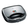 Severin 600W 4 sandwichs Noir SA 2969 Appareil à croque-monsieur