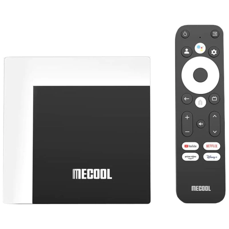 Mecool KM7 Plus Google TV 2GB/16GB 4K WiFi double bande Bluetooth S905Y4