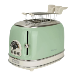 Ariete Vintage 155 810W 2 Fentes Vert Grille-pain