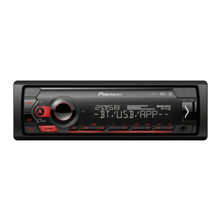 Pioneer Noir 1 DIN Bluetooth MVH-S420DAB Autoradio