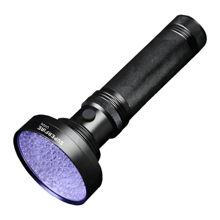 UV Superfire UV06 Noir 9V IP46 rechargeable USB Lampe torche