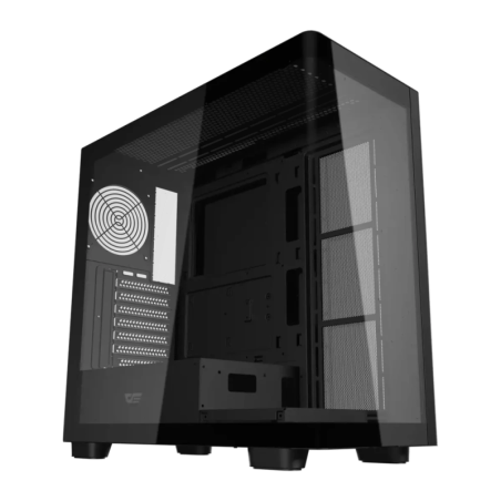 Darkflash Verre Trempé Courbé ATX Mid Tower Noir DS900G Boîtier PC
