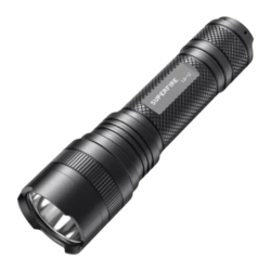 Superfire USB-C 1480 Lumens 330m Noir L6-U 3700mAh IP44 Lampe torche LED rechargeable