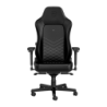 Noblechairs Hero PU Noir/Blanc 150kg Basculante 11° inclinable appui-tête Chaise gaming