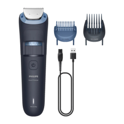 Philips Beard Trimmer 3000 sec et mouillé BT3665/15 Noir sans fil 80 min Tondeuse