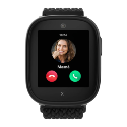 Xplora X6 Play 2e Gen 4G Noir 1,52 pouces TFT Appels SOS Caméra intégrée GPS 3 jours IP68 Montre connectée