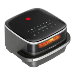 Moulinex Easy Fry XL Surface 4L 2200W 10 programmes Gris AL402H écran tactile Friteuse à air