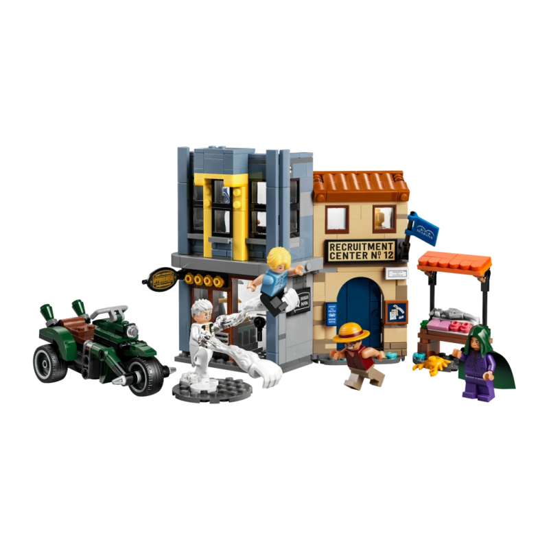 Set de construction LEGO One Piece Duel contre le Capitaine Smoker 75642 547 pièces À partir de 9 ans