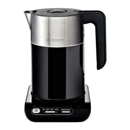 Bosch Styline 1,5L 2400W Noir TWK8613 acier inoxydable Bouilloire