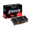 PowerColor Fighter Radeon 8GB GDDR6 Noir RX 7600 PCIe 4.0 2 ventilateurs HDMI 2.1 3 DisplayPort Carte graphique