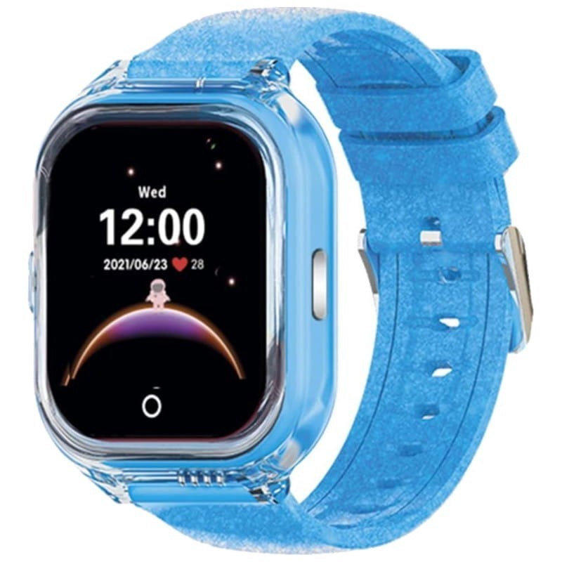 SaveFamily Enjoy 4G Bleu 1,4 pouces IPS GPS IP67 Smartwatch pour enfants