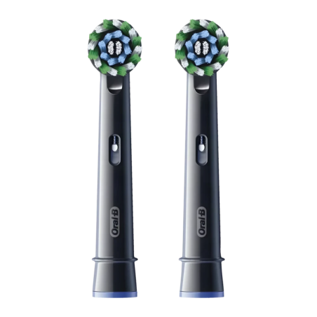 Têtes de remplacement Oral-B Pro Cross Action EB50BRX-2 Pack 2 Noir