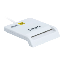TooQ TQR-210W USB 2.0 DNIe 3.0 Blanc Lecteur de cartes