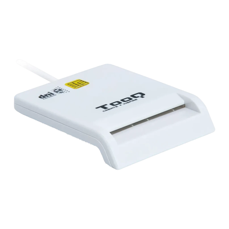 TooQ TQR-210W USB 2.0 DNIe 3.0 Blanc Lecteur de cartes