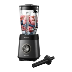 Philips Series 5000 2L Broyeur de glace 1200W Noir HR3040/00 6 vitesses acier inoxydable Blender