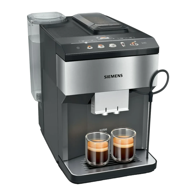 Siemens EQ.500 1,9L Moulin Céramique Intégré Noir TP516DX3 1500W 15 bars Machine à Café Superautomatique