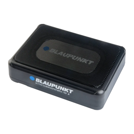 Caisson de basses pour voiture Blaupunkt GTw 190 A Actif underseat 75W RMS Noir