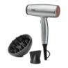 BaByliss Cosmos Ionique Acier D580DE 2100W 2 vitesses 3 températures air froid Sèche-cheveux