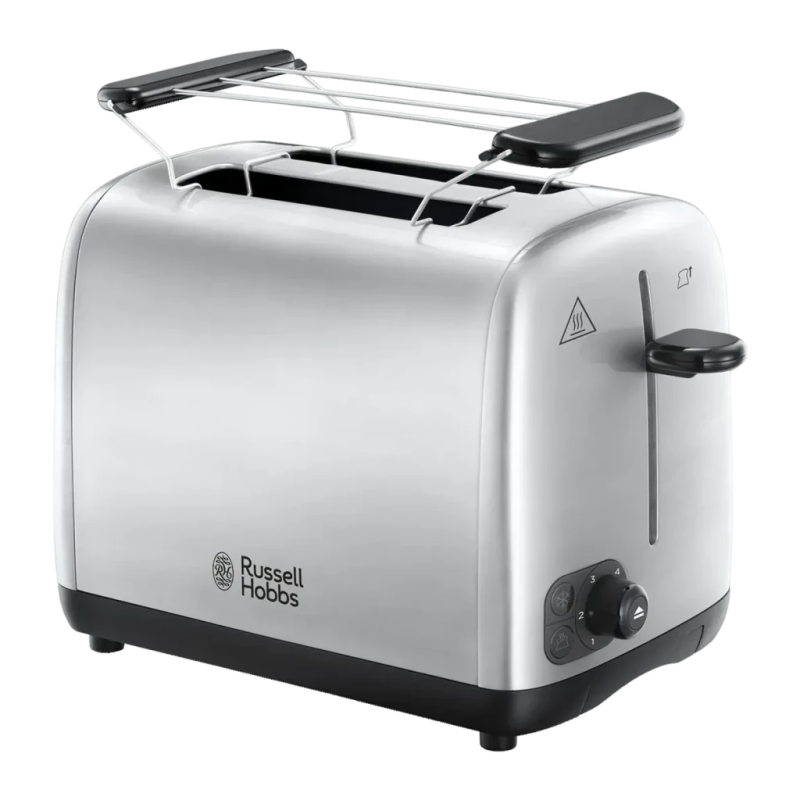 Russell Hobbs Adventure 850W 2 Fentes Acier Inoxydable 24080-56 Grille-pain