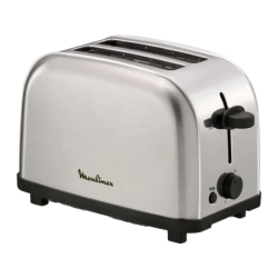 Moulinex Classic 700W 2 fentes Acier Inoxydable LT330D Grille-pain