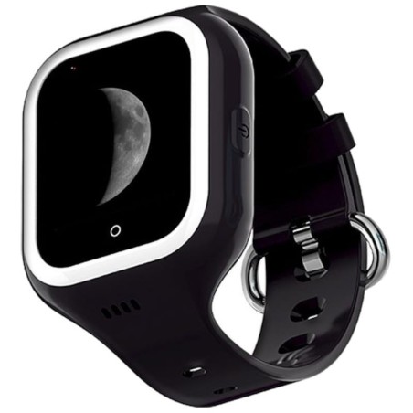 SaveFamily Iconic Plus 4G Noir 1,4 pouces TFT GPS IP67 Smartwatch pour enfants