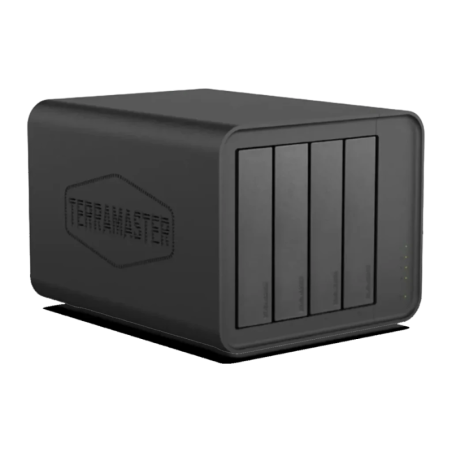 Boîtier DAS TerraMaster D8 Hybrid Noir 8 Baies (4 SATA + 4 M.2 NVMe)