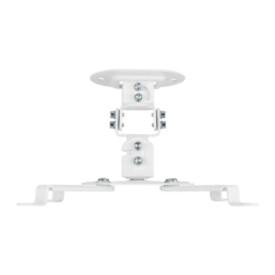 AISENS Support Universel Rotatif et Inclinable de Plafond pour Projecteur Blanc