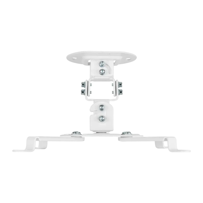AISENS Support Universel Rotatif et Inclinable de Plafond pour Projecteur Blanc