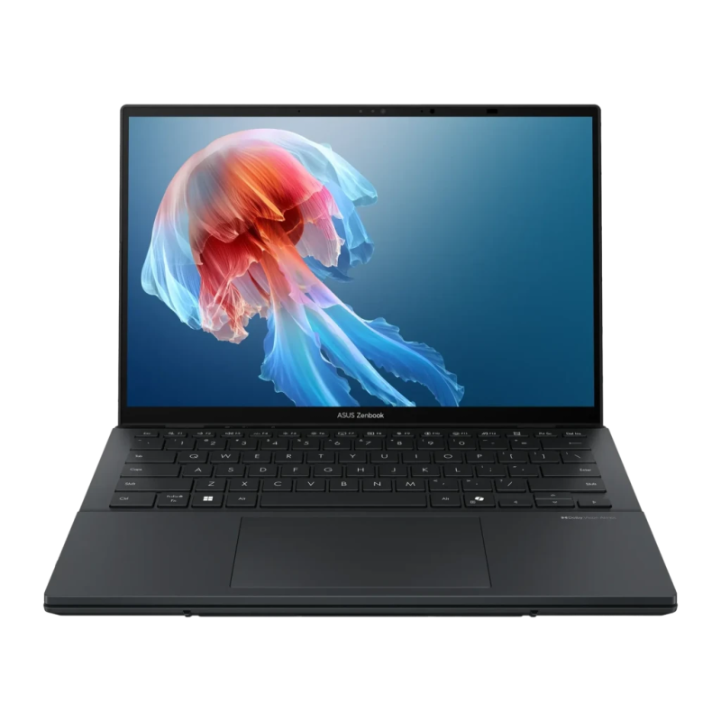 ASUS Zenbook Duo OLED 32GB/1TB SSD 14 pouces Tactile Intel Core Ultra 7 255H NVMe PCIe 4.0 Windows 11 Home Gris UX8406CA PC port