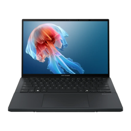 ASUS Zenbook Duo OLED 32GB/1TB SSD 14 pouces Tactile Intel Core Ultra 7 255H NVMe PCIe 4.0 Windows 11 Home Gris UX8406CA PC port