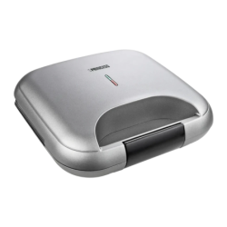 Princess DeLuxe 750W 2 sandwichs Noir/Argent 127003 Appareil à croque-monsieur