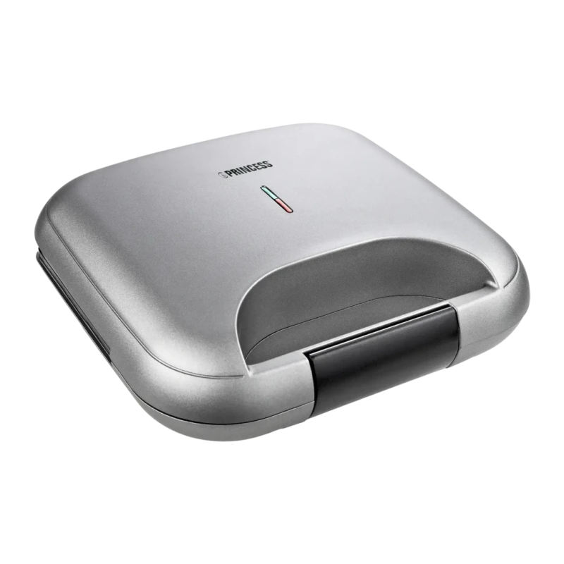 Princess DeLuxe 750W 2 sandwichs Noir/Argent 127003 Appareil à croque-monsieur