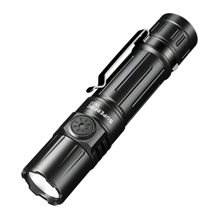 Superfire TN02 Noir USB-C 1800lm 265 m 3400mAh Lampe torche LED rechargeable