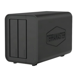 Boîtier DAS TerraMaster D5 Hybrid Noir 5 baies (2 SATA + 3 NVMe)