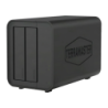 Boîtier DAS TerraMaster D5 Hybrid Noir 5 baies (2 SATA + 3 NVMe)