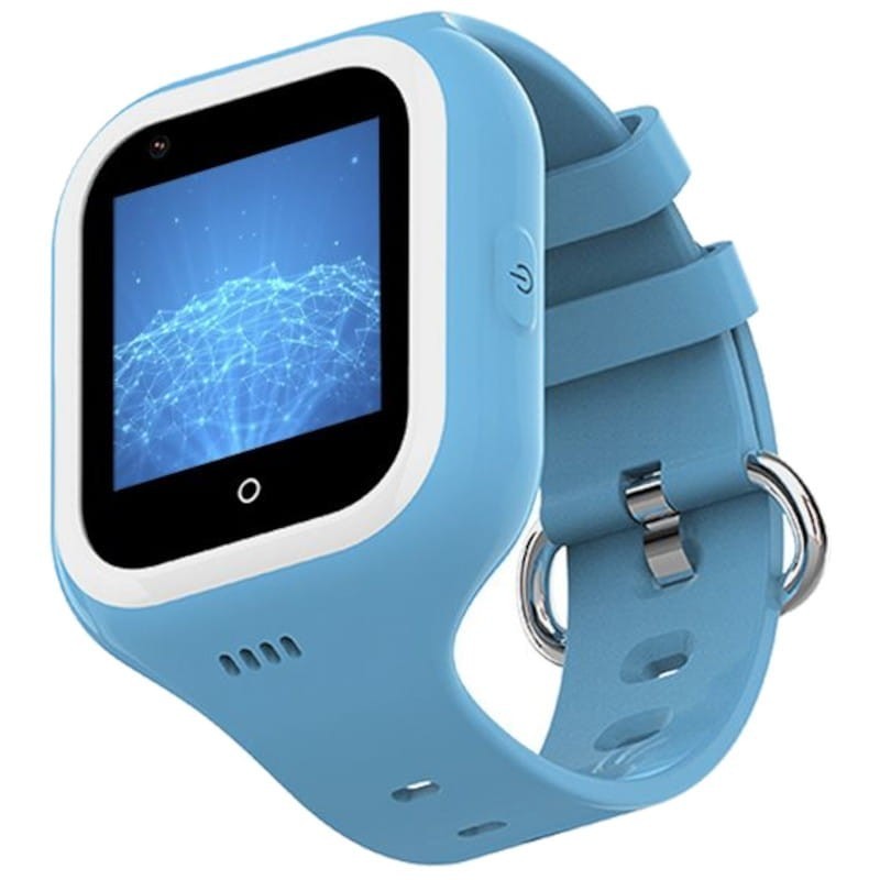 SaveFamily Iconic Plus 4G Bleu 1,4 pouces TFT GPS IP67 Smartwatch pour enfants