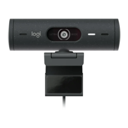 Logitech Brio 500 Full HD Microphone 60fps USB-C Graphite mise au point automatique Webcam