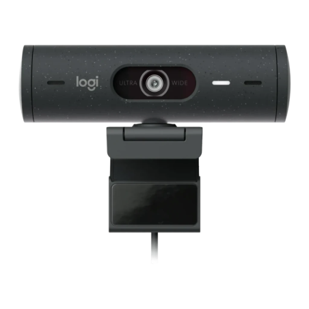 Logitech Brio 500 Full HD Microphone 60fps USB-C Graphite mise au point automatique Webcam