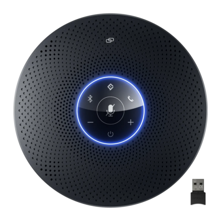Emeet OfficeCore M2 Max Noir 5W 2600mAh Bluetooth 5.0 Haut-parleur de conférence