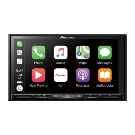 Pioneer Noir CarPlay Android Auto 6,94 pouces 2DIN AVH-Z9200DAB Bluetooth Autoradio
