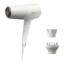 Philips 5000 Series Ionique BHD501/20 Blanc 2100W 6 vitesses 3 températures air froid Sèche-cheveux