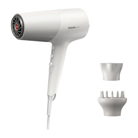 Philips 5000 Series Ionique BHD501/20 Blanc 2100W 6 vitesses 3 températures air froid Sèche-cheveux