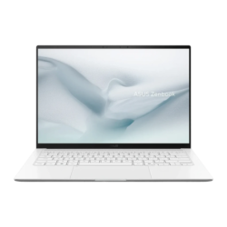 ASUS Zenbook S14 OLED 16GB/512GB 14 pouces 120Hz Tactile Intel Core Ultra 9 386H SSD NVMe PCIe 4.0 Windows 11 Home Blanc UX5406A
