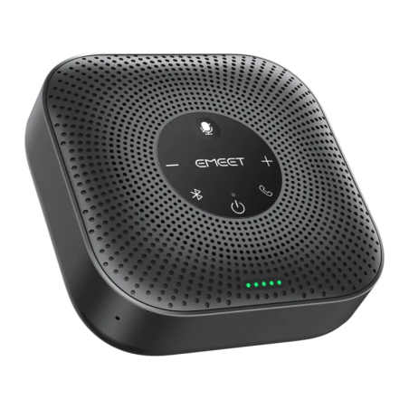 eMeet OfficeCore M0 Plus Gris 3W 10h 2600mAh entrée AUX Bluetooth 5.3 Haut-parleur de conférence