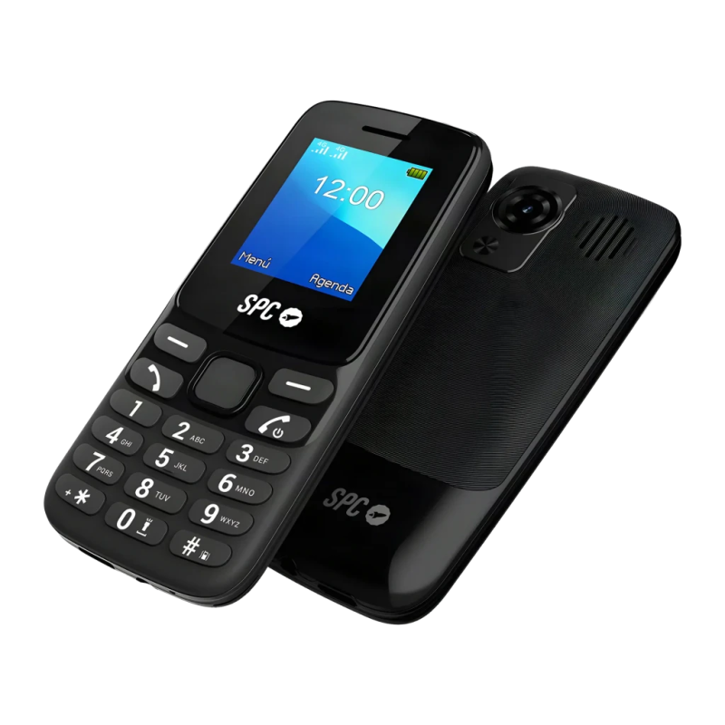 SPC Talk 2 4G Noir 1,77 pouces Téléphone basique