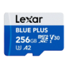Lexar Blue Plus 256GB 170MB/s V30 U3 A2 UHS-I Carte microSDXC