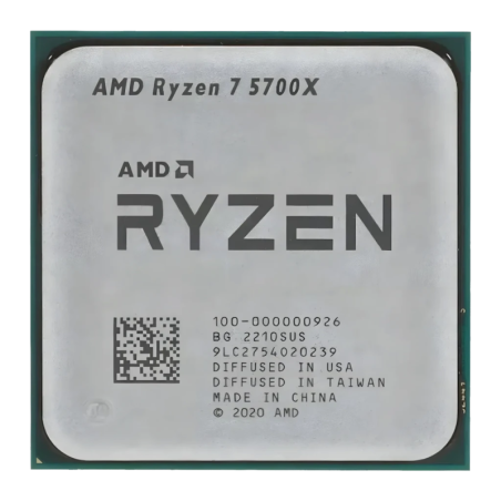 AMD Ryzen 7 5700X Tray 8 Cœurs AM4 16 threads 4,6GHz Processeur